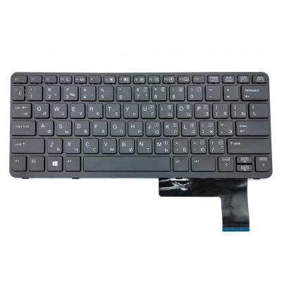 Клавиатура для HP EliteBook 820 G1 720 725 G1 (RU Black с рамкой и подсветкой)