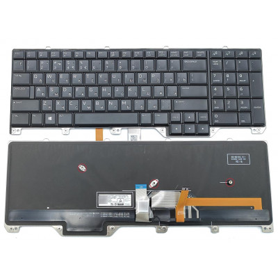 Клавиатура Dell Alienware 17 R4, 17 R5 (RU Black, RGB) - оригинал