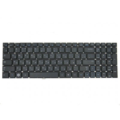 Клавиатура для Samsung RC508, RC510, RC520, RV509, RV511, RV513, RV515, RV518, RV520 ( RU Black, Без рамки ). OEM