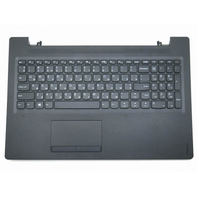 Клавиатура для LENOVO IdeaPad 110-15IBR, 110-15ACL, 110-15AST (RU Black с крышкой Black) Оригинал