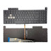 Клавіатура для ASUS FX507, FX517, FX507Z, FA507, FA507R, FA507RC, FX507, FX507ZM, FA507RE, FX507R, GA507, FX707, FX517, FX707Z, FA707 (RU Black з RGB підсвіткою)