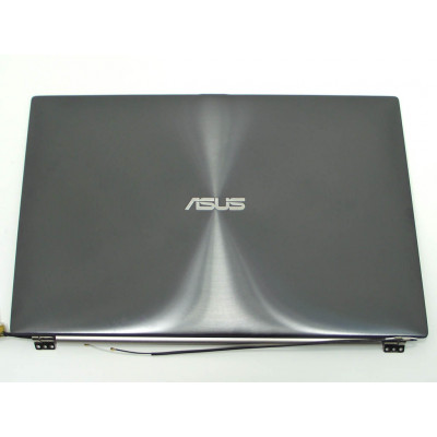 Матрица с крышкой в сборе для ASUS UX21A LED Slim 11.6" - темно серый, комплект с шлейфом и петлями