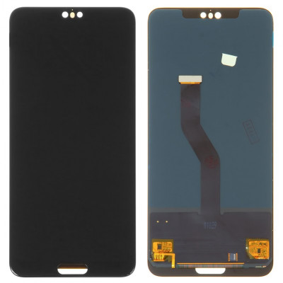 Дисплей для Huawei P20 Pro, чорний, без рамки, Сopy, (TFT), CLT-L29/CLT-L09