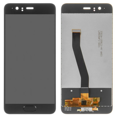 Дисплей для Huawei P10, чорний, клас B, без рамки, ., VTR-L29/VTR-L09