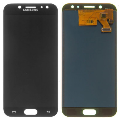Дисплей для Samsung J530 Galaxy J5 (2017), черный, с регулировкой яркости, без рамки, Copy, (TFT)