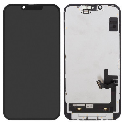 Дисплей для iPhone 14, черный, с рамкой - оригинальное качество на allbattery.ua