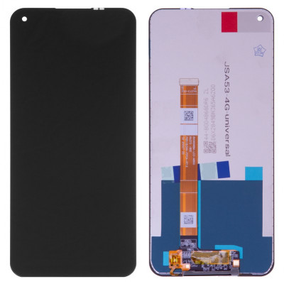 Дисплей для OnePlus Nord N100, чорний, без рамки, .