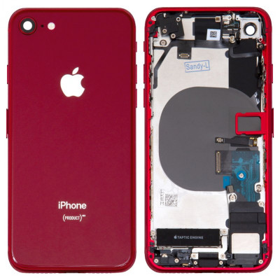 Красный корпус для iPhone 8 с полным комплектом и шлейфом – доступен в магазине Allbattery.ua