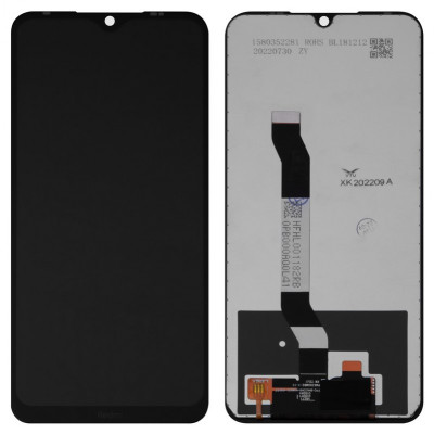 Дисплей для Xiaomi Redmi Note 8, чорний, Лого Redmi, без рамки, Сopy, In-Cell, M1908C3JH, M1908C3JG, M1908C3JI
