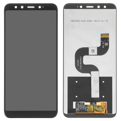 Дисплей Xiaomi Mi 6X, Mi A2, черный, без рамки, Оригинал (переклеенное стекло) - идеальное решение для вашего смартфона!