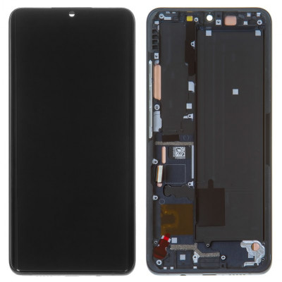 Дисплей для Xiaomi Mi Note 10 Lite, чорний, з рамкою, Original (PRC), M2002F4LG