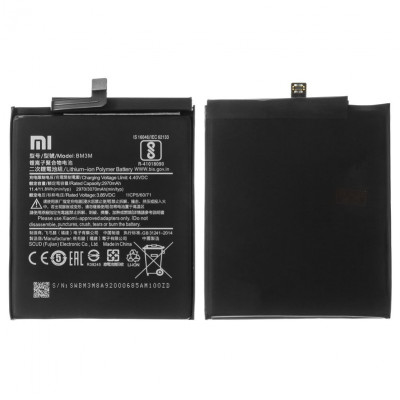 Акумулятор BM3M для Xiaomi Mi 9 SE, Li-Polymer, 3,85 B, 3070 мАг, Original (PRC), M1903F2G