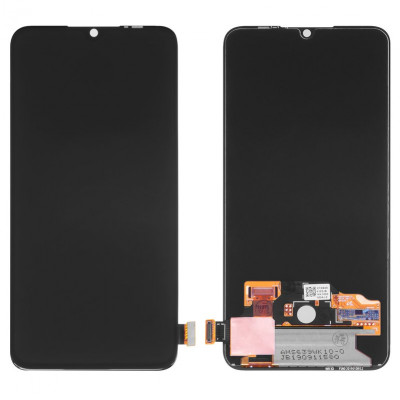 Дисплей Xiaomi Mi 9 Lite/Mi CC9, черный, без рамки - оригинальное стекло с M1904F3BG, в магазине allbattery.ua