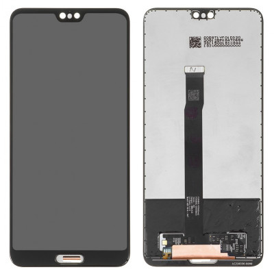 Дисплей для Huawei P20, чорний, без рамки, ., EML-L29/EML-L09