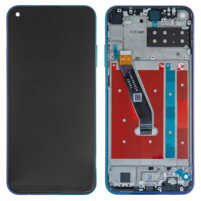 Дисплей Huawei P40 Lite E, Y7p, синий, с рамкой, ., aurora Blue, ART-L28/ART-L29/ART-L29N