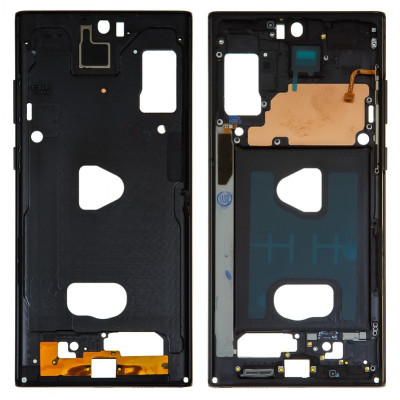 Корпус для Samsung N975F Galaxy Note 10 Plus, черный: идеальная рамка для защиты дисплея!