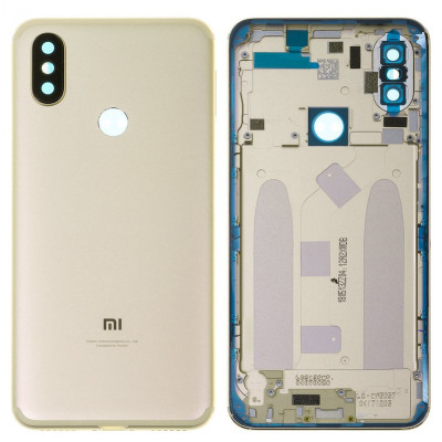 Задняя панель для Xiaomi Mi 6X, Mi A2, золотистого цвета - в интернет-магазине allbattery.ua.