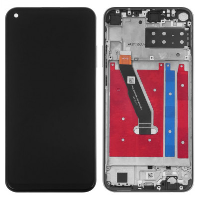 Дисплей для Huawei P40 Lite E, Y7p, чорний, з рамкою, Original (PRC), ART-L28/ART-L29/ART-L29N
