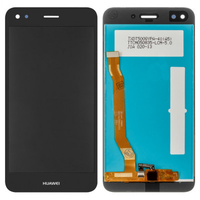 Дисплей для Huawei Nova Lite (2017), P9 Lite mini, Y6 Pro (2017), чорний, клас B, без рамки, ., SLA-L02, SLA-L22, SLA-L03