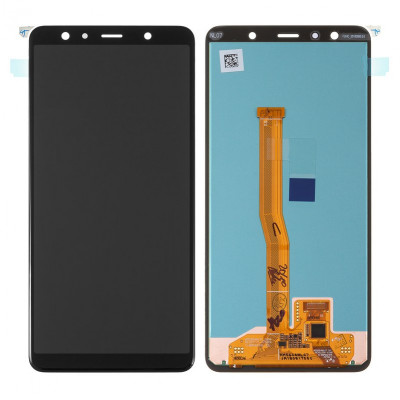 Дисплей для Samsung A750 Galaxy A7 (2018), чорний, без рамки, Original (PRC), original glass