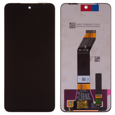 Дисплей для Xiaomi Redmi 10, Redmi 10 (2022), чорний, без рамки, Original (PRC)