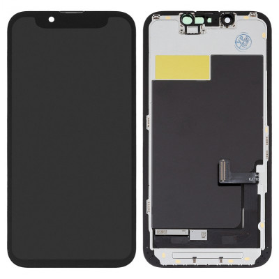 Дисплей для iPhone 13 mini, чорний, з рамкою, ., Tianma, (TFT)