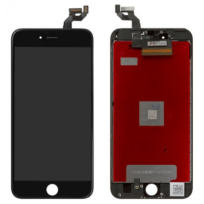 Дисплей для iPhone 6S Plus, чорний, з рамкою, ., Tianma