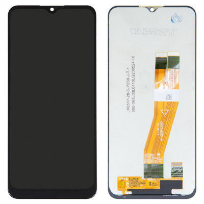 Дисплей для Samsung A037G Galaxy A03s, чорний, без рамки, Original (PRC): оригінальний замінний екран для вашого смартфона.