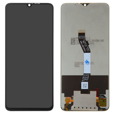 Дисплей Xiaomi Redmi Note 8 Pro: оригинальное переклеенное стекло без рамки, черный - купить на allbattery.ua