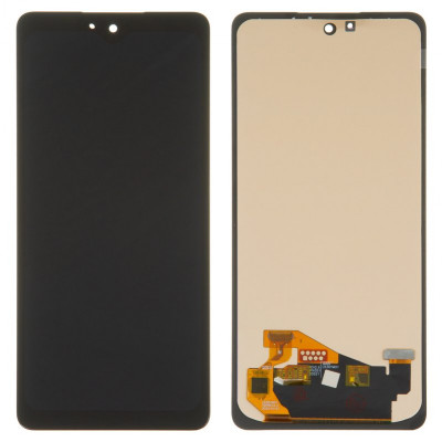 Дисплей для Samsung A725 Galaxy A72, A726 Galaxy A72 5G, черный, с широким ободком, без рамки, ., (OLED)