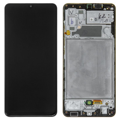 Дисплей для Samsung A325 Galaxy A32, чорний, з рамкою, Original (PRC)