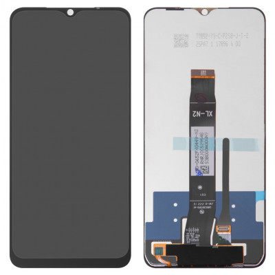 Дисплей для Xiaomi Poco C50, Poco C51, Redmi A1, Redmi A1 Plus, Redmi A2, Redmi A2 Plus, чорний, без рамки, Original (PRC)