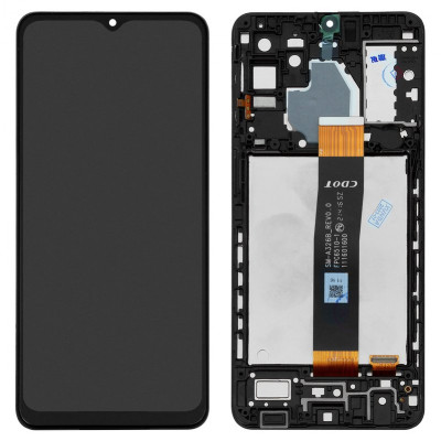 Дисплей для Samsung A326 Galaxy A32 5G, чорний, з рамкою, Original (PRC), SM-A326B_REV0.0