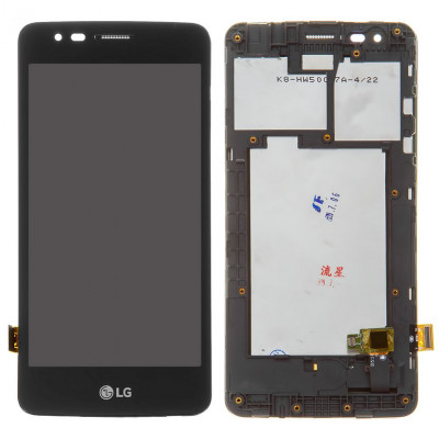 Дисплей для LG K8 (2017) X240 Dual Sim, чорний, Original (PRC), 20 pin