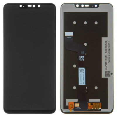 Дисплей для Xiaomi Redmi Note 6 Pro, чорний, без рамки, ., M1806E7TG, M1806E7TH, M1806E7TI