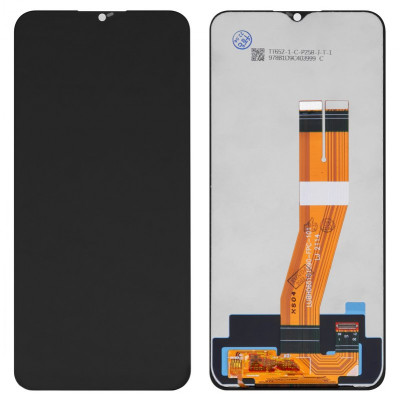 Дисплей Samsung A035F Galaxy A03, черный, без рамки, Оригинал с переклеенным стеклом - только в allbattery.ua!