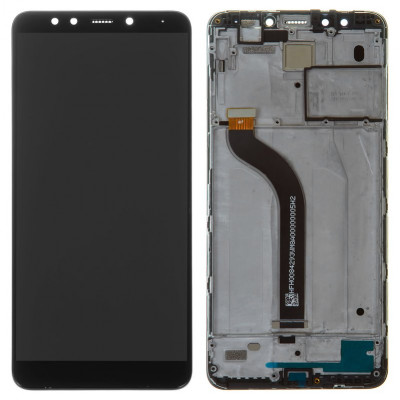 Дисплей для Xiaomi Redmi 5, чорний, з рамкою, ., MDG1, MDI1