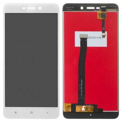 Дисплей для Xiaomi Redmi 4A, белый, класс B, без рамки, ., 2016117