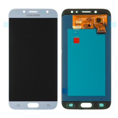 Дисплей для Samsung J730 Galaxy J7 (2017), блакитний, без рамки, High Copy, (OLED)