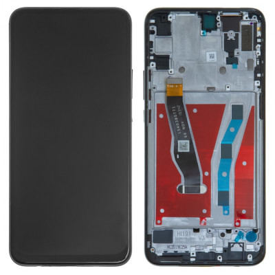 Дисплей для Huawei P Smart Z, чорний, з рамкою, High Copy