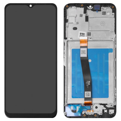 Дисплей для Samsung A226 Galaxy A22 5G, чорний, з рамкою, Original (PRC)