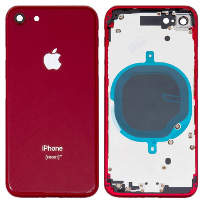 Корпус для iPhone 8, червоний: ідеальна захист і стиль для вашого телефону! - allbattery.ua